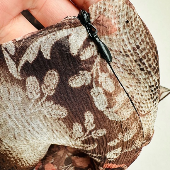 NWOT KarenKane lifestyle 100%silk tank top size 12 - Picture 5 of 8